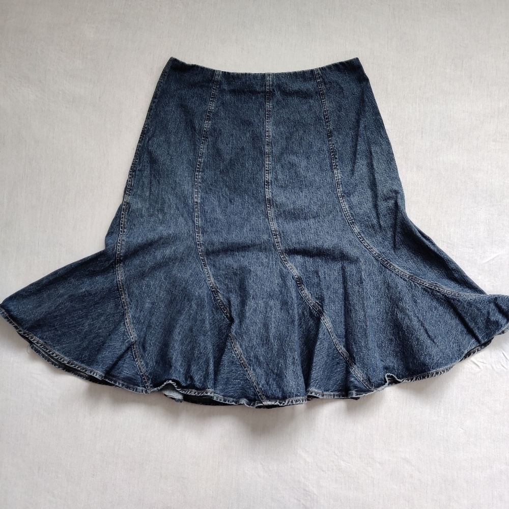 Jones New York Sports jean skirt size 6